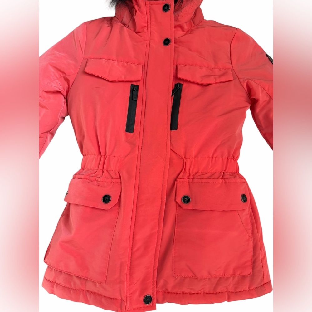 AVALANCHE CORAL JACKET WITH VEGAN FUR HOOD KIDS GIRLS S 4 NWT - Picture 3 of 10